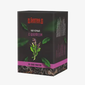 Чай чёрный с шалфеем, 20 саше-пакетов